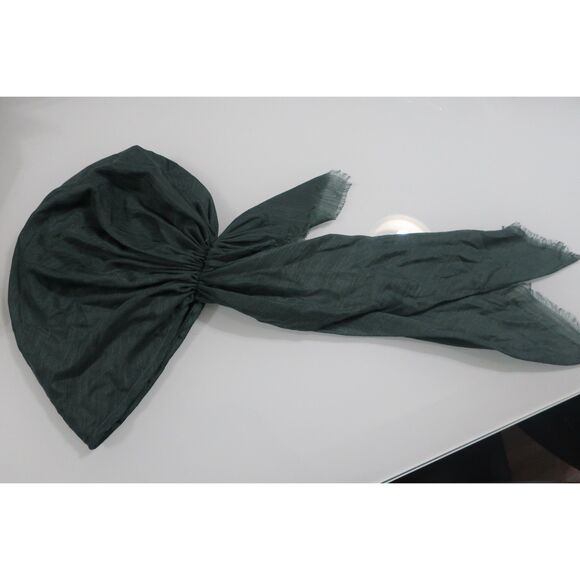 Forest Green TUK Pretied Headscarf with Velvet Grip, NWOT - Picture 1 of 6